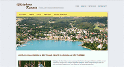 Desktop Screenshot of gaestehaus-renate.com